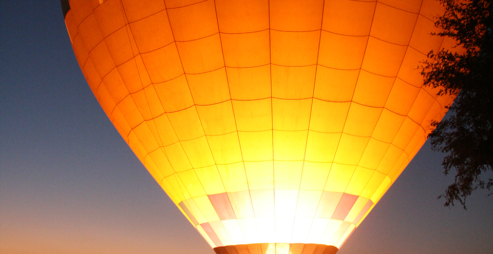 HOT AIR BALLOON RIDES