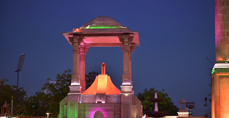 Light & Sound Show at Amar Jawan Jyoti